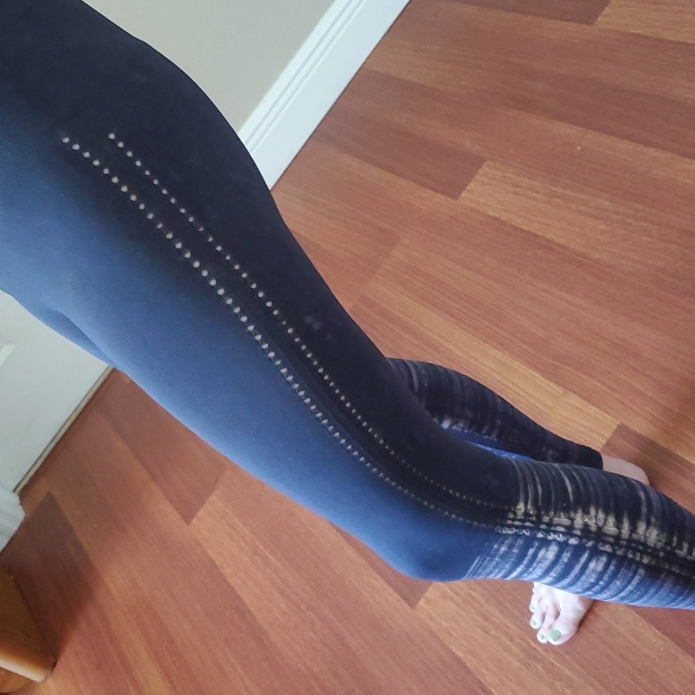 FP Movement Hi-rise Leggings Tights Cut-out Sides Tie-Dye Ombre LIKE NEW! XS-S